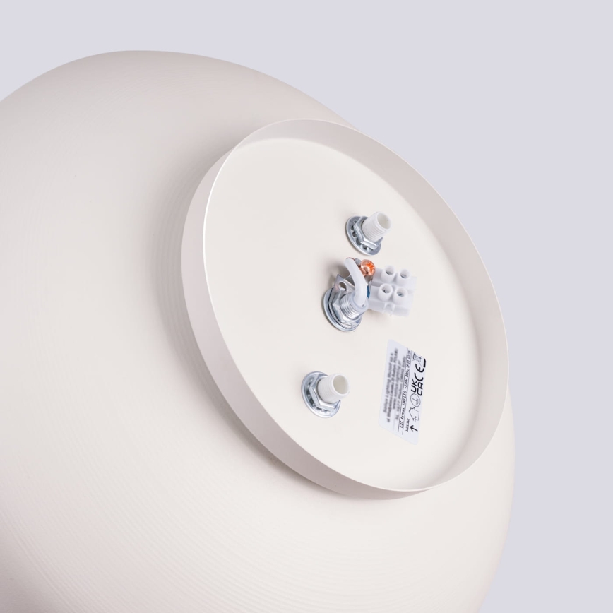 Plafonieră OMIQ 4xE27/15W/230V Ø 30 cm crem