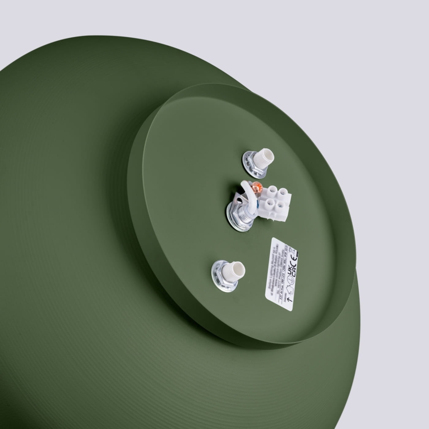 Plafonieră OMIQ 4xE27/15W/230V, Ø 30 cm, verde