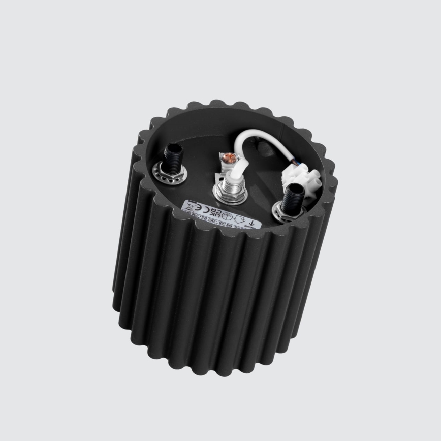 Spot AURA 1xGU10/10W/230V 10 cm negru