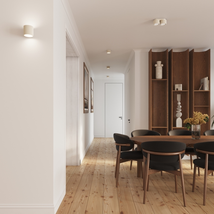 Spot AURA 1xGX53/10W/230V 6 cm crem