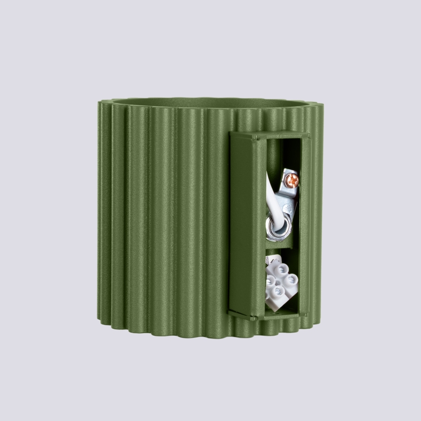 Aplică de perete AURA 1xG9/10W/230V verde