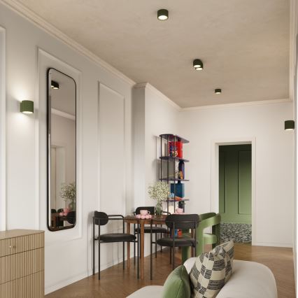 Spot AURA 1xGX53/10W/230V, 6 cm, verde