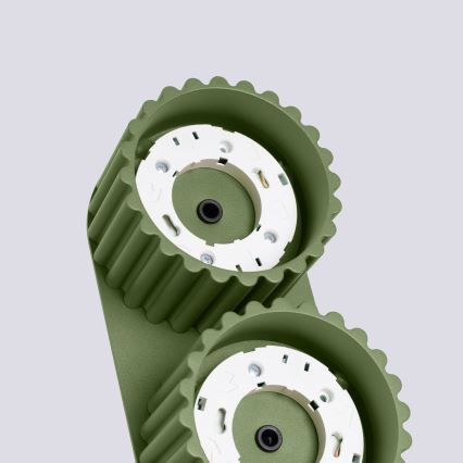 Spot AURA 2xGX53/10W/230V verde