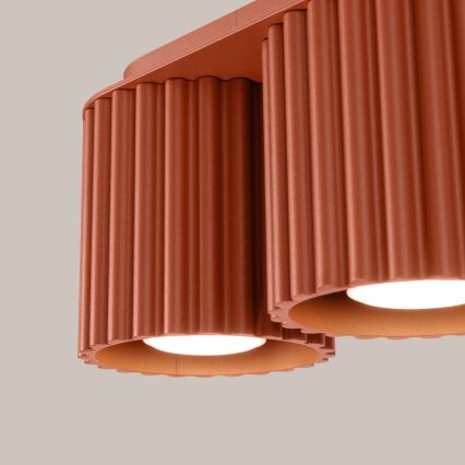 Spot AURA 2xGU10/10W/230V portocaliu