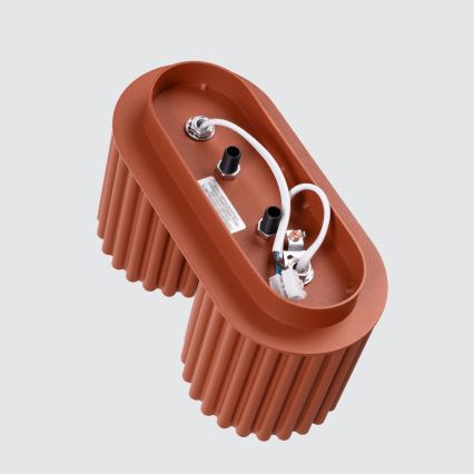 Spot AURA 2xGU10/10W/230V portocaliu