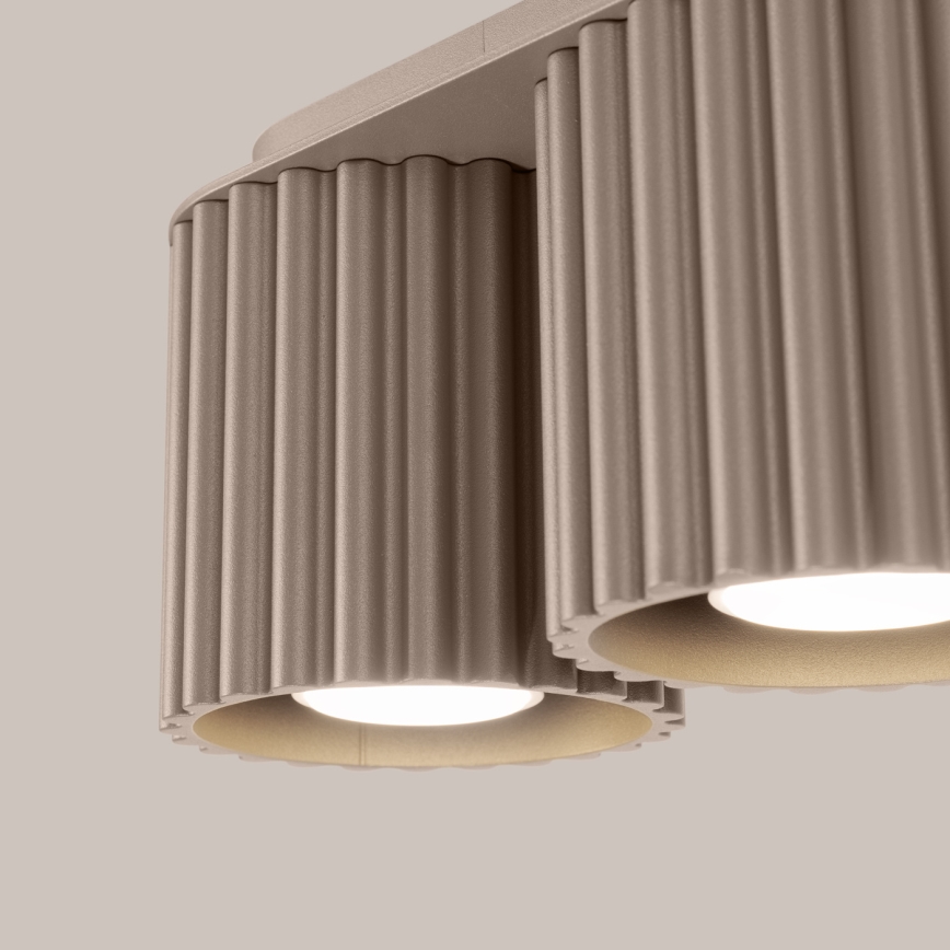 Spot AURA, 2x GU10, 10W, 230V, taupe