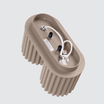 Spot AURA, 2x GU10, 10W, 230V, taupe