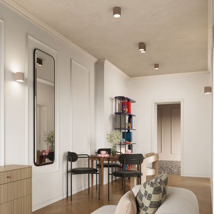 Aplica de perete AURA 1xG9/10W/230V taupe