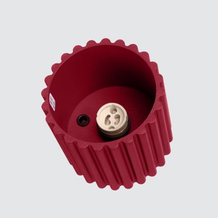 Spot AURA 1xGU10/10W/230V 10 cm roșu