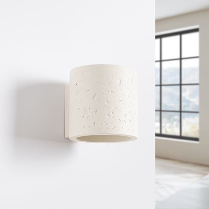 Aplica spot de perete ORBIS 1xG9/8W/230V beton/crem