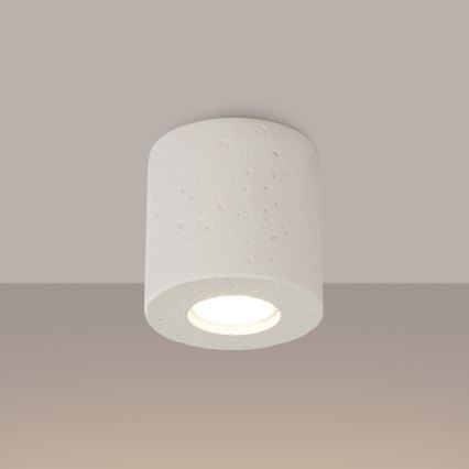 Spot ORBIS 1xGU10/10W/230V beton/crem