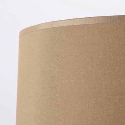 Lustră pe cablu NEVIA, 1xE27/15W/230V, Ø 40 cm, taupe