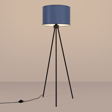 Lampă de podea NEVIA 1xE27/15W/230V albastră