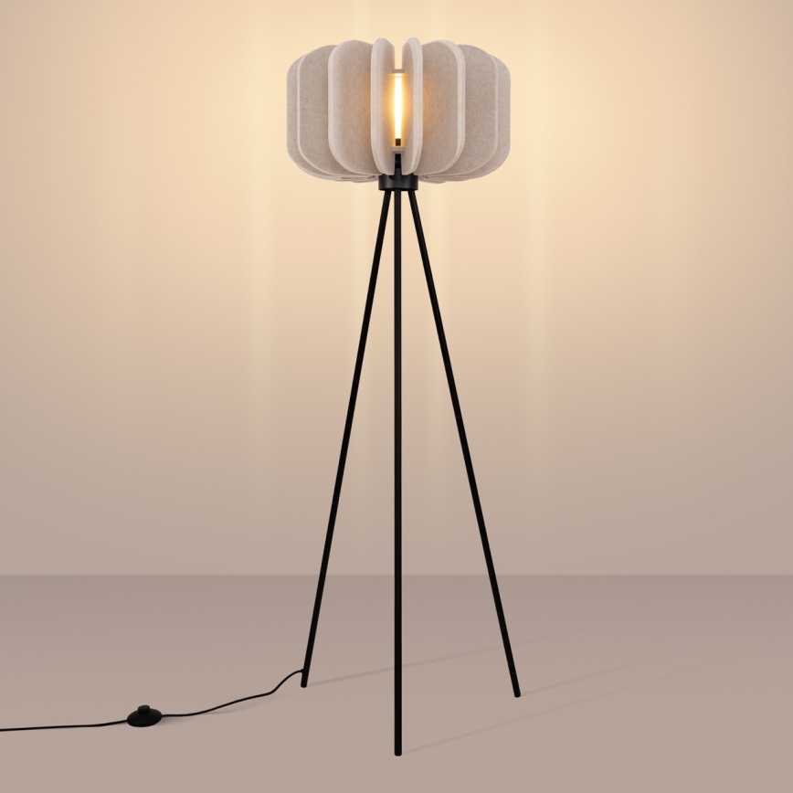 Lampă de podea MULA 1xE27/15W/230V crem