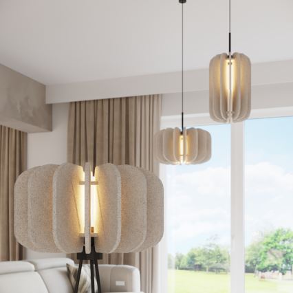 Lampă de podea MULA 1xE27/15W/230V crem