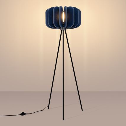 Lampadar MULA 1xE27/15W/230V albastru