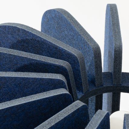 Lampadar MULA 1xE27/15W/230V albastru