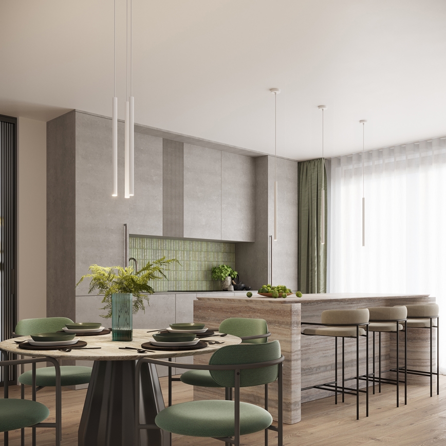 Lustră suspendată pe cablu ARCHE 2xG9/8W/230V alb