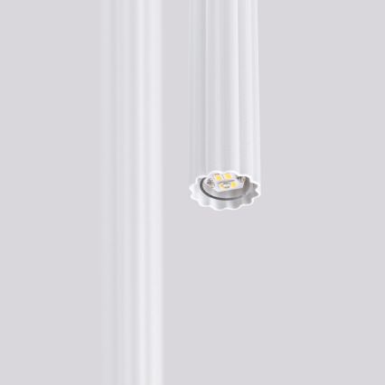 Lustră suspendată pe cablu ARCHE 2xG9/8W/230V alb