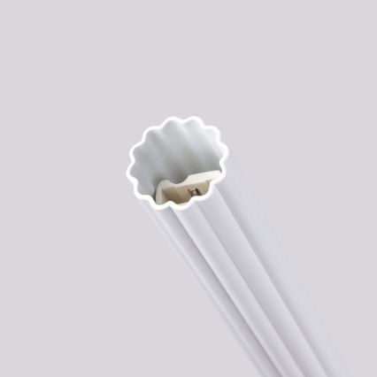 Lustră suspendată pe cablu ARCHE 2xG9/8W/230V alb