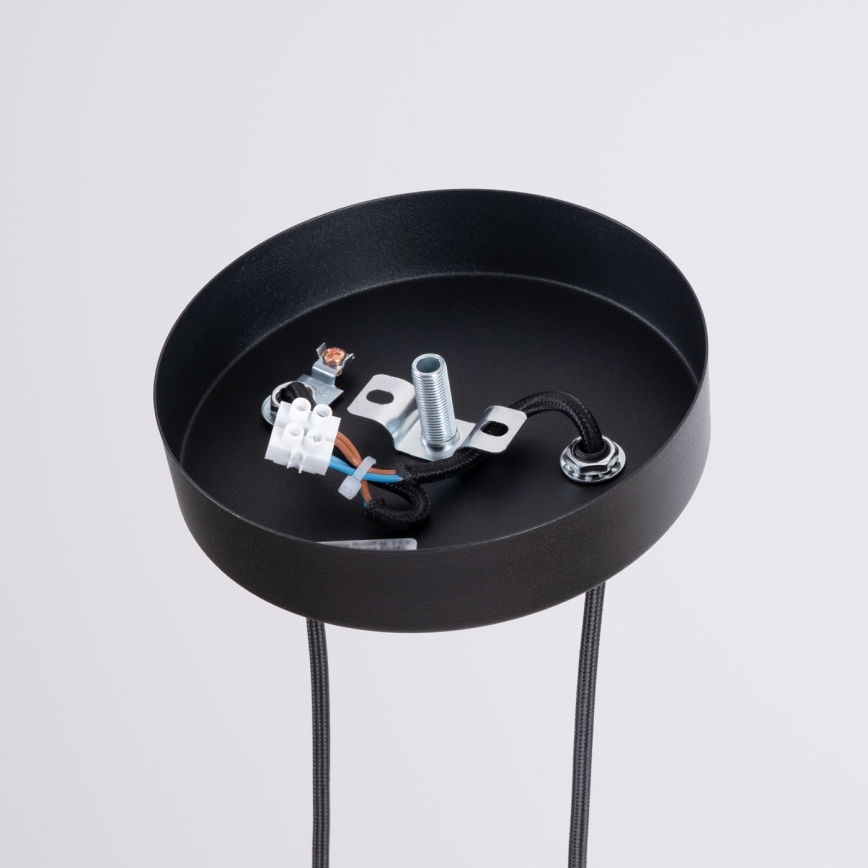 Lustră suspendată pe cablu ARCHE 2xG9/8W/230V, negru