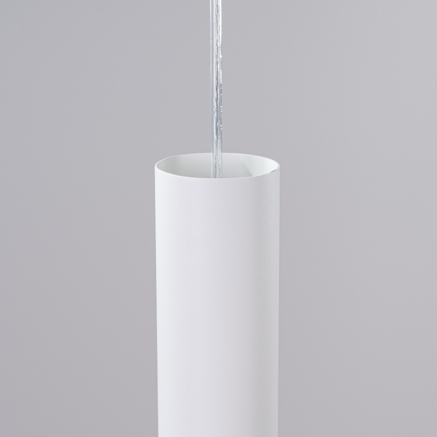 Lustră suspendată cu cablu LAGOS 2xGU10/10W/230V albă