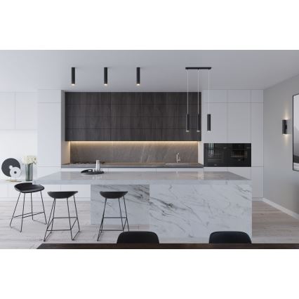 Lampă suspendată pe cablu LAGOS, 2 x GU10, 10 W, 230 V, negru