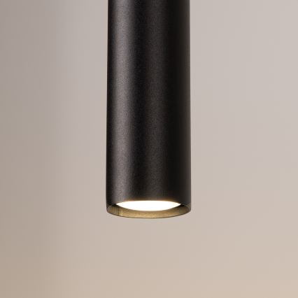 Lampă suspendată pe cablu LAGOS, 2 x GU10, 10 W, 230 V, negru