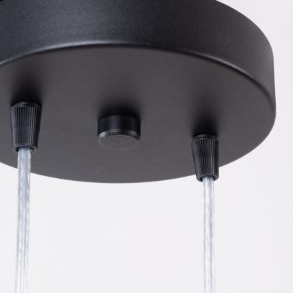 Lampă suspendată pe cablu LAGOS, 2 x GU10, 10 W, 230 V, negru