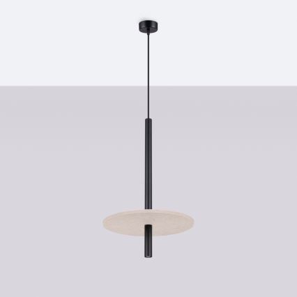 Pendul cu cablu FELTRO 1xG9/8W/230V negru/crem