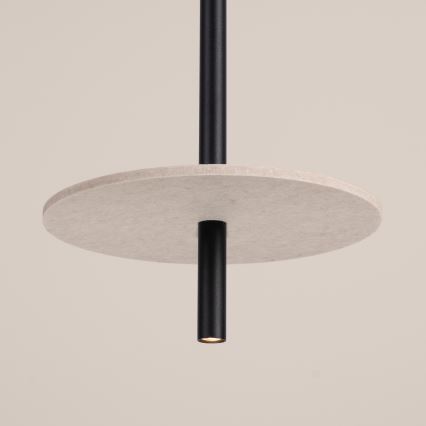 Pendul cu cablu FELTRO 1xG9/8W/230V negru/crem