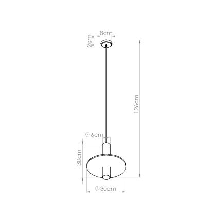 Lampă suspendată pe cablu PELTA 1xGU10/10W/230V negru/crem