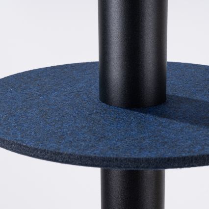 Lustră suspendată pe cablu PELTA 1xGU10/10W/230V negru/albastru