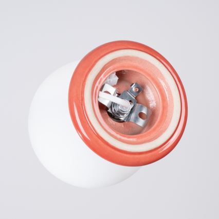 Aplica de perete pentru baie ZORI 1xG9/8W/230V IP44 roz