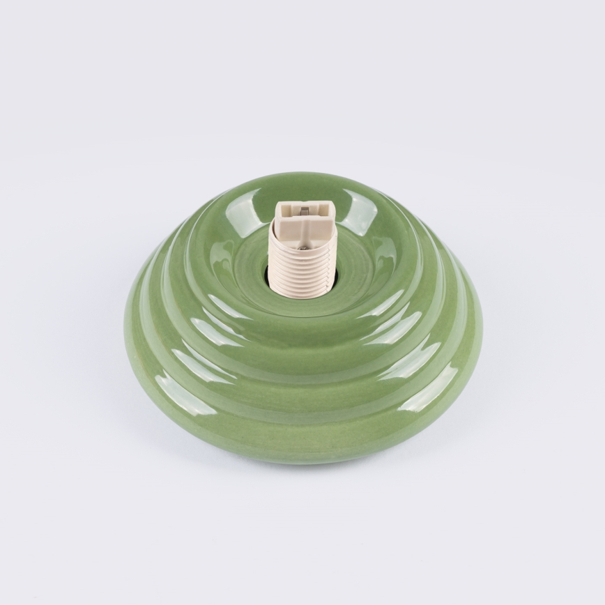 Plafonieră de baie ZORI, 1xG9/8W/230V, Ø 12 cm, IP44, verde