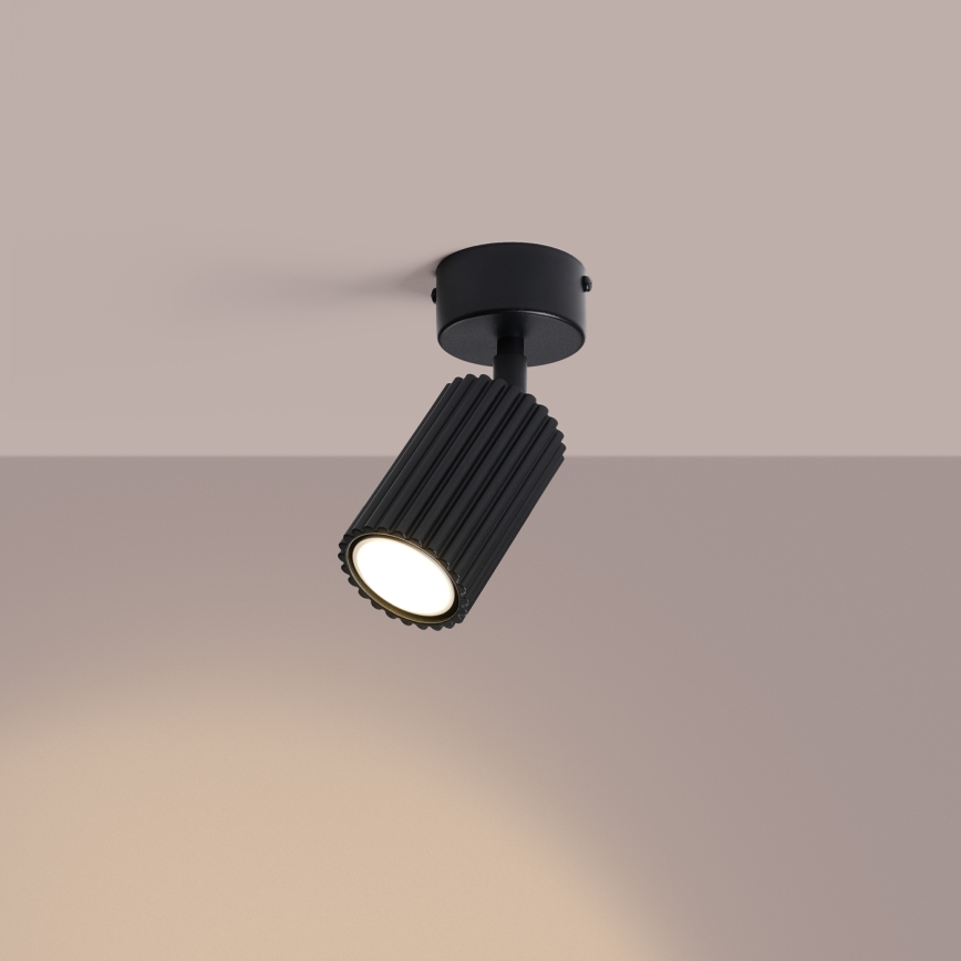 Corp de iluminat spot KARBON 1xGU10/10W/230V negru