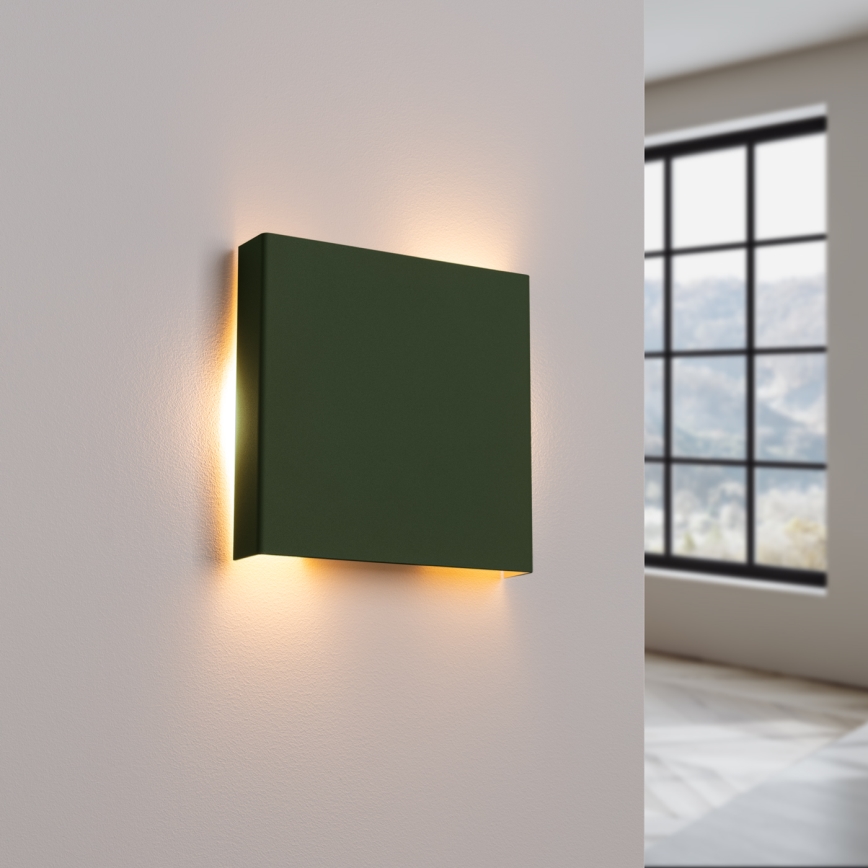 Aplica de perete VANTA 2xG9/8W/230V verde