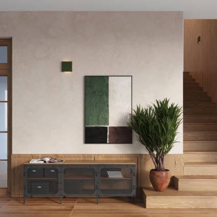 Aplica de perete VANTA 2xG9/8W/230V verde