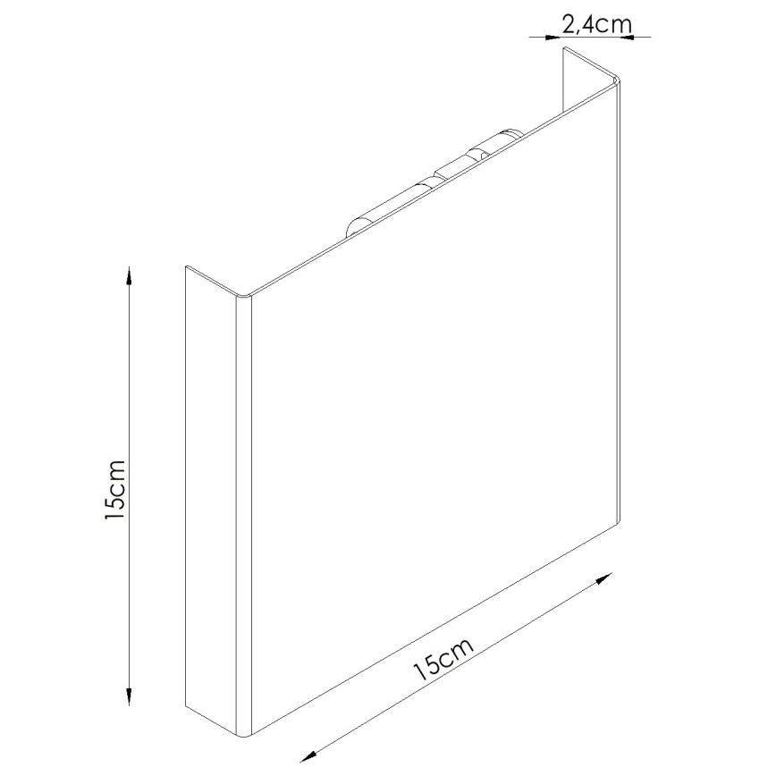 Aplica de perete VANTA 2xG9/8W/230V verde