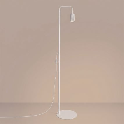 Lampadar KARBON 1xGU10/10W/230V alb