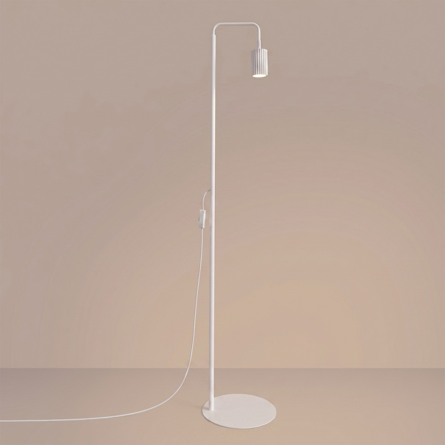 Lampadar KARBON 1xGU10/10W/230V alb