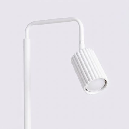 Lampadar KARBON 1xGU10/10W/230V alb