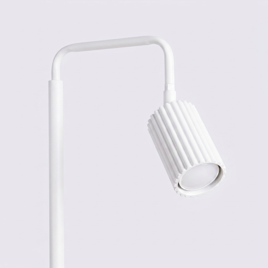 Lampadar KARBON 1xGU10/10W/230V alb