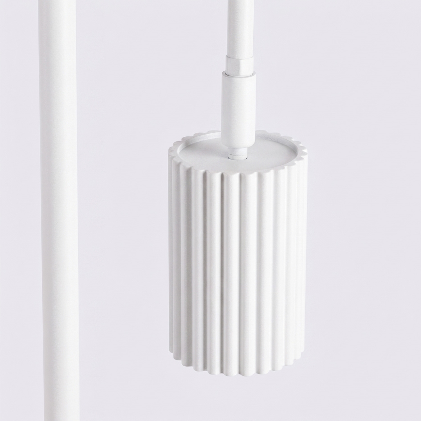Lampadar KARBON 1xGU10/10W/230V alb