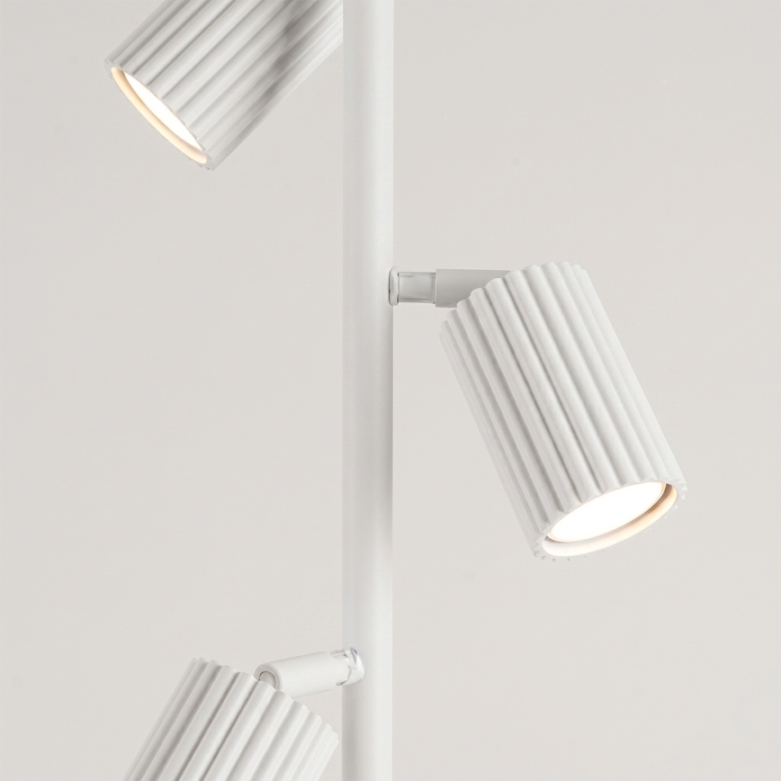 Lampadar KARBON 3xGU10/10W/230V alb