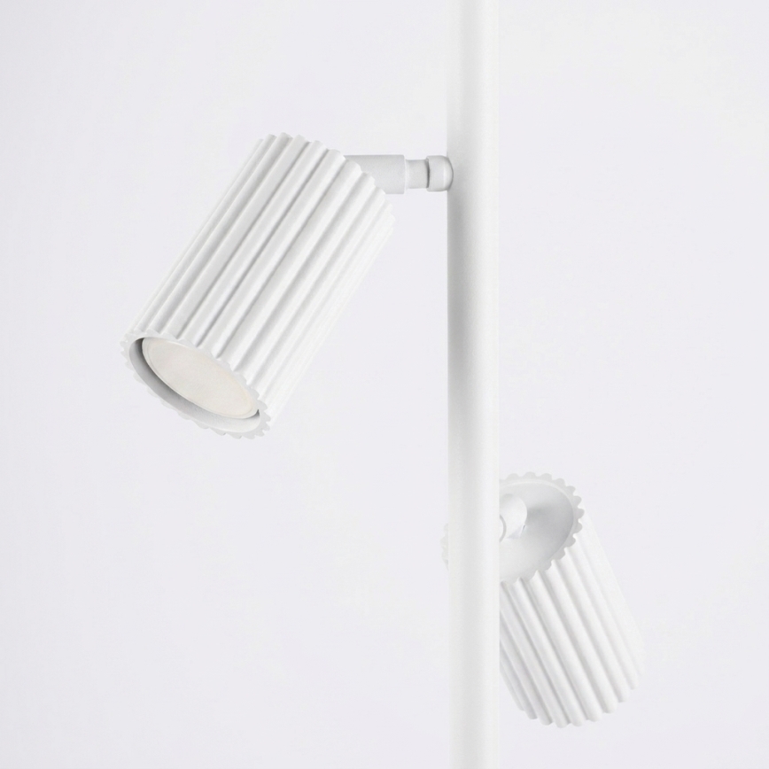 Lampadar KARBON 3xGU10/10W/230V alb