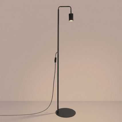 Lampadar KARBON 1xGU10/10W/230V negru