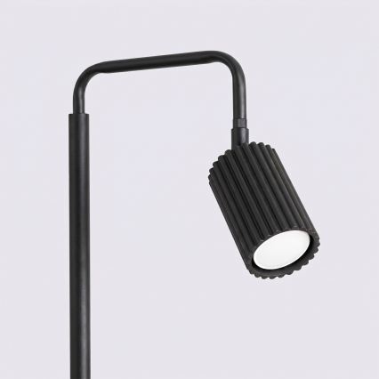 Lampadar KARBON 1xGU10/10W/230V negru