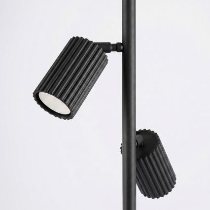 Lampă de podea KARBON 3xGU10/10W/230V neagră