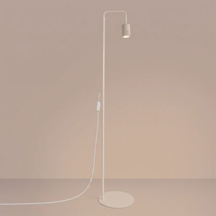 Lampă de podea KARBON 1xGU10/10W/230V crem